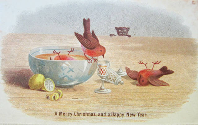 Παράξενες και ανατριχιαστικές βικτοριανές Χριστουγεννιάτικες κάρτες - Εικόνα 33