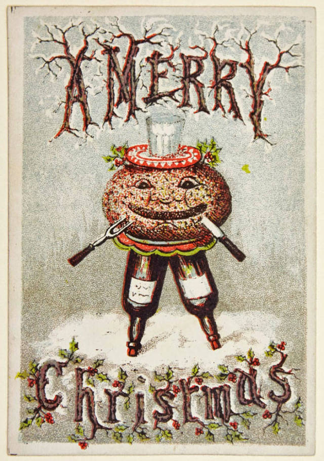 Παράξενες και ανατριχιαστικές βικτοριανές Χριστουγεννιάτικες κάρτες - Εικόνα 39