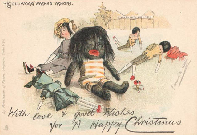Παράξενες και ανατριχιαστικές βικτοριανές Χριστουγεννιάτικες κάρτες - Εικόνα 43