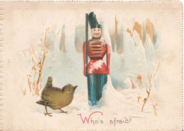 Παράξενες και ανατριχιαστικές βικτοριανές Χριστουγεννιάτικες κάρτες - Εικόνα 46
