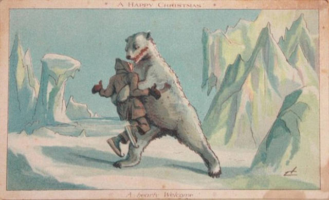 Παράξενες και ανατριχιαστικές βικτοριανές Χριστουγεννιάτικες κάρτες - Εικόνα 51