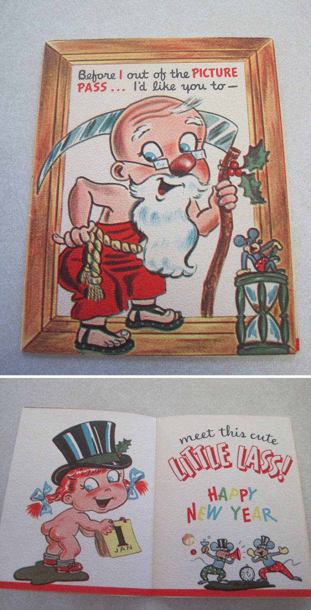 Παράξενες και ανατριχιαστικές βικτοριανές Χριστουγεννιάτικες κάρτες - Εικόνα 56