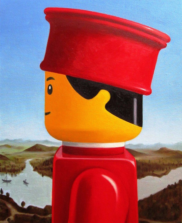 Διάσημες μορφές σε ζωγραφιές LEGO - Εικόνα 4