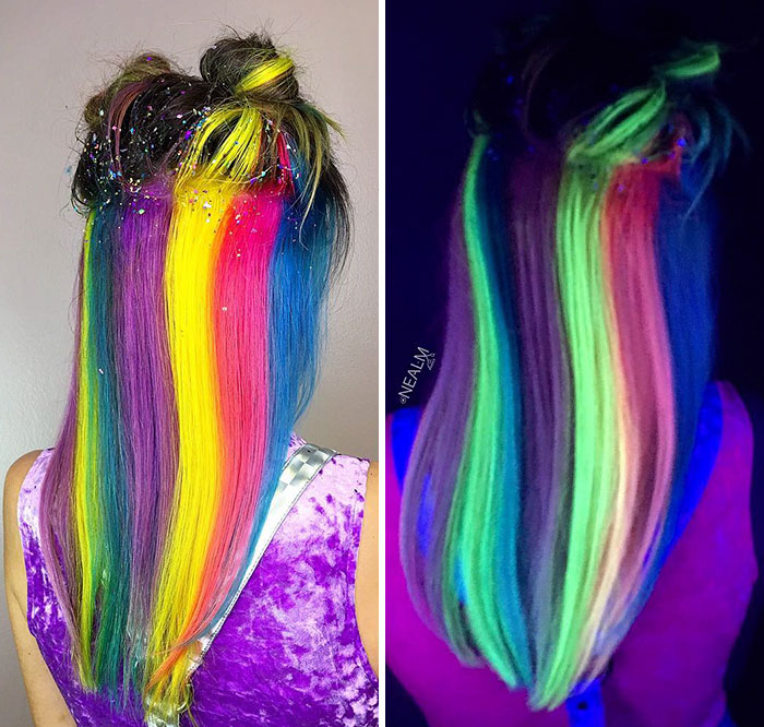 Φωσφοριζέ χρώματα η νεα τάση της μόδας στα μαλλιά - Εικόνα 9