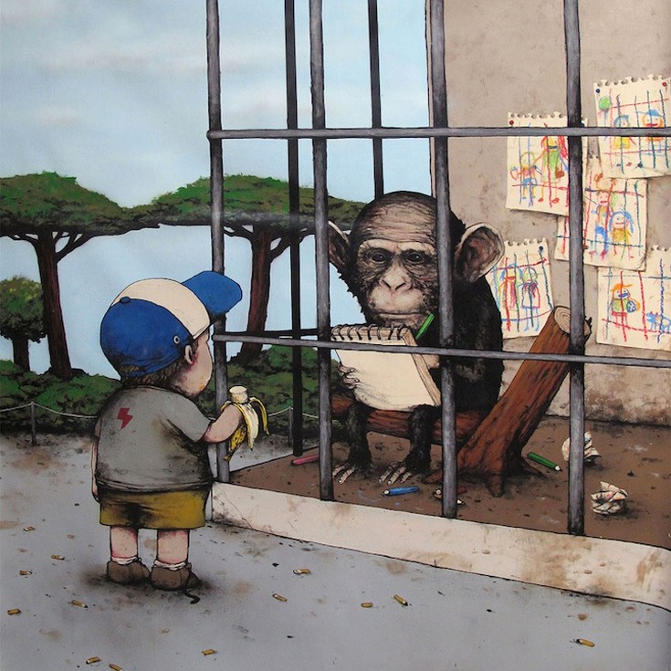Ο Γάλλος Banksy που κριτικάρει τη σύγχρονη ζωή με τα έργα του - Εικόνα 1