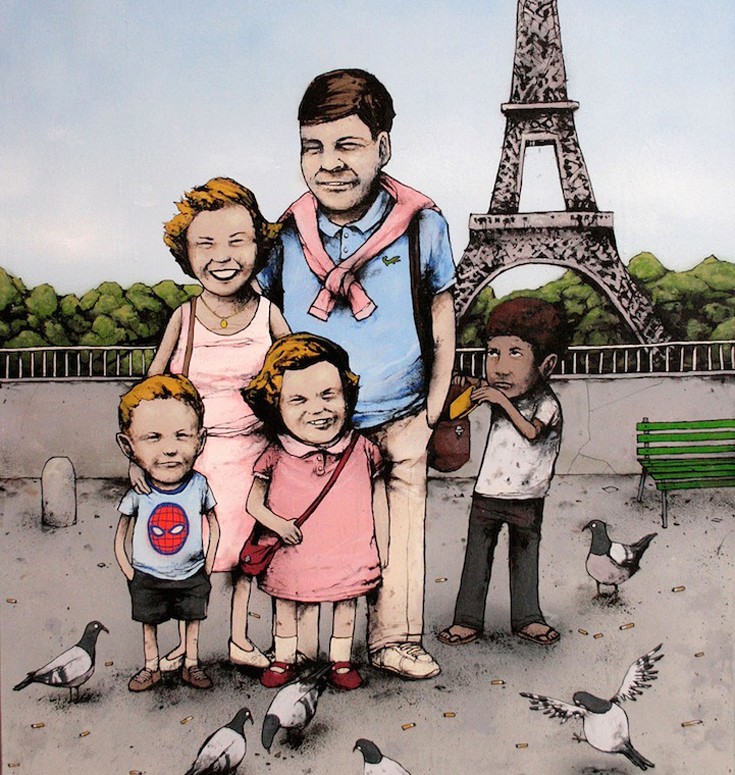 Ο Γάλλος Banksy που κριτικάρει τη σύγχρονη ζωή με τα έργα του - Εικόνα 15