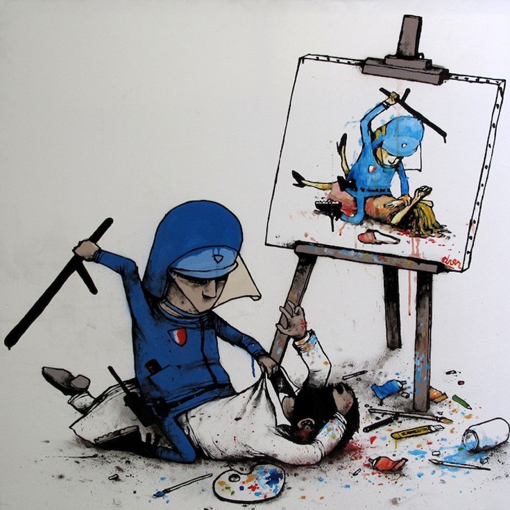 Ο Γάλλος Banksy που κριτικάρει τη σύγχρονη ζωή με τα έργα του - Εικόνα 18