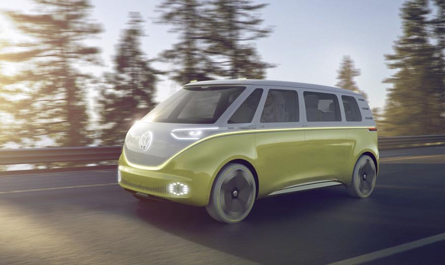 Το νέο βανάκι της Volkswagen το οποίο διαθέτει και αυτόματο πιλότο μοιάζει λες και έχει έρθει από το μέλλον - Εικόνα 1