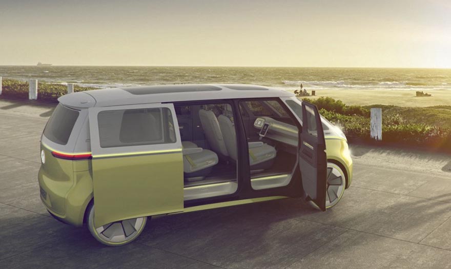 Το νέο βανάκι της Volkswagen το οποίο διαθέτει και αυτόματο πιλότο μοιάζει λες και έχει έρθει από το μέλλον - Εικόνα 2