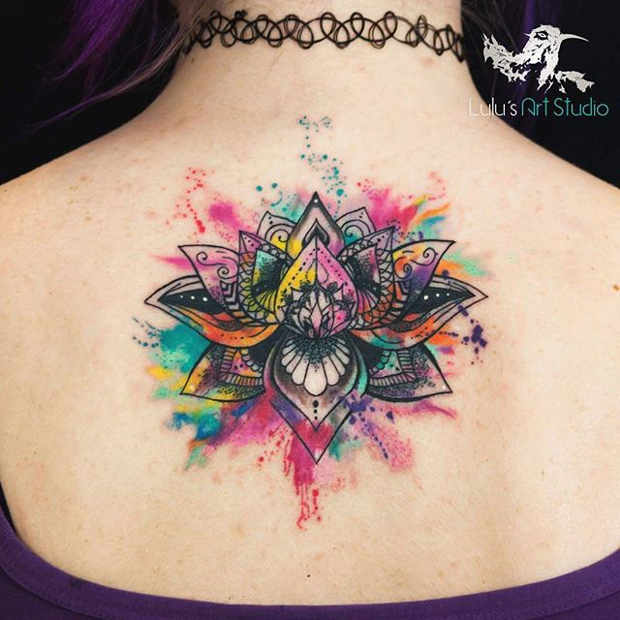 21 Όμορφα Mandala Tattoo μόνο για γυναίκες - Εικόνα 3