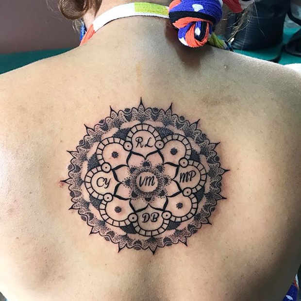 21 Όμορφα Mandala Tattoo μόνο για γυναίκες - Εικόνα 5