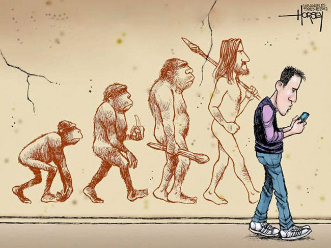20 Σκίτσα που Σατυρίζουν την Ανθρώπινη Εξέλιξη - Εικόνα 14