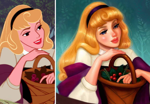 Οι αγαπημένες μας πριγκίπισσες της Disney, με ένα πιο αληθινό πρόσωπο! - Εικόνα 6