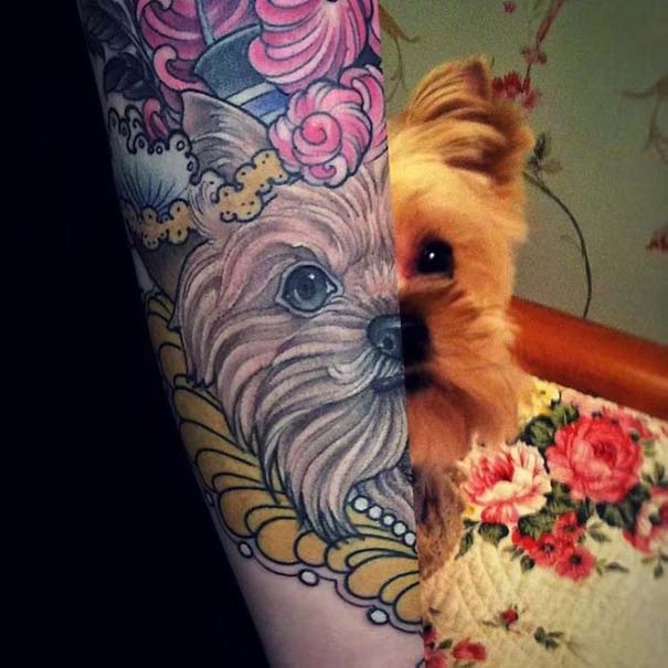 30 Tattoo για αυτούς που λατρεύουν τα σκυλάκια! - Εικόνα 14