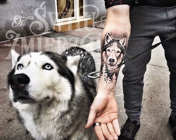 30 Tattoo για αυτούς που λατρεύουν τα σκυλάκια! - Εικόνα 16