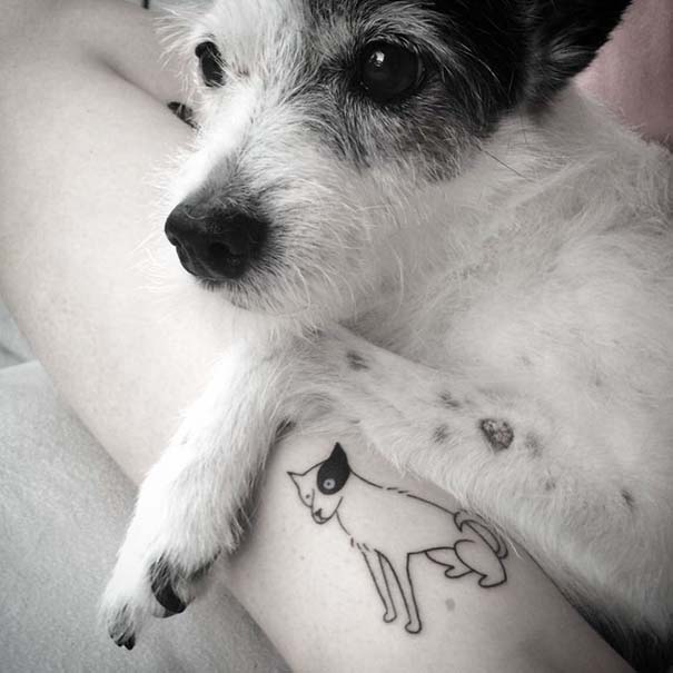 30 Tattoo για αυτούς που λατρεύουν τα σκυλάκια! - Εικόνα 18