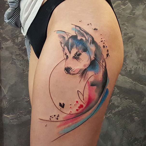 30 Tattoo για αυτούς που λατρεύουν τα σκυλάκια! - Εικόνα 27