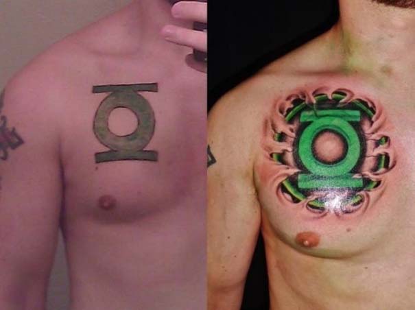 24 Αποτυχημένα Tattoo που διορθώθηκαν και είναι φανταστικά! - Εικόνα 26