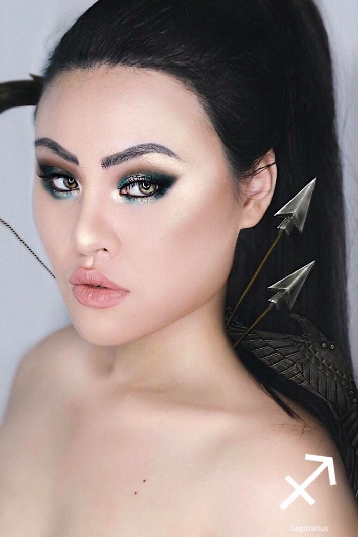 Ταλαντούχα makeup artist δημιουργεί από ένα μακιγιάζ για κάθε ζώδιο - Εικόνα 13
