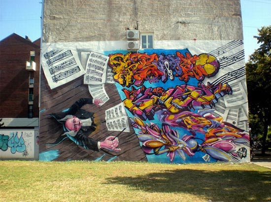 Τεράστια graffiti που παίζουν με το μυαλό μας - Εικόνα 18