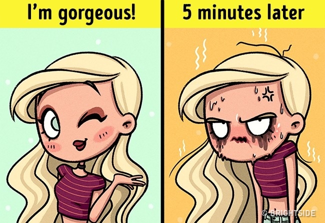 13 Χιουμοριστικά Κόμικς για το ΠΟΣΟ Δύσκολο είναι να είσαι Γυναίκα τώρα το Καλοκαίρι - Εικόνα 12
