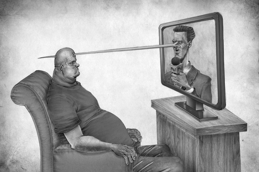 40 σκίτσα που απεικονίζουν τις πικρές αλήθειες της σύγχρονης κοινωνίας - Εικόνα 4