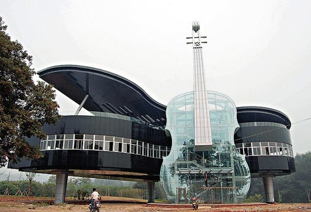 Το πιο εντυπωσιακό μουσικό σχολείο στην Κίνα είναι «μουσικό όργανο» - Εικόνα 2
