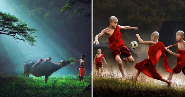 Παιδιά παίζουν σε διαφορετικές γωνιές του πλανήτη (Φωτογραφίες)