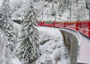 Bernina Express: Ενα παραμυθένιο ταξίδι μέσα από 55 τούνελ και 196 γέφυρες [εικόνες]