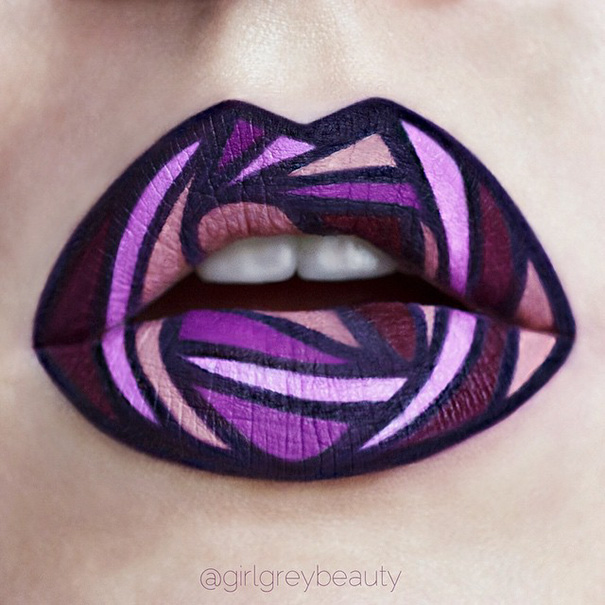 Makeup Artist μετατρέπει τα Χείλη της σε Έργα Τέχνης...
