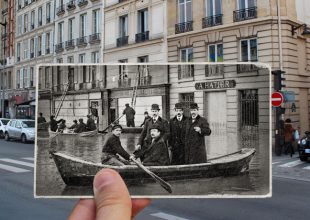 Παρίσι - Τότε και Σήμερα: Η Μεγάλη Πλημμύρα του 1910 VS 2016