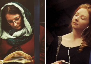 Τύπος φωτογραφίζει κρυφά επιβάτες του μετρό σαν πίνακες του 16ου αιώνα...