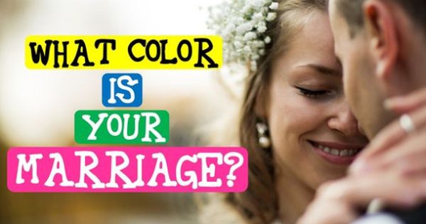 Τι Χρώμα έχει ο Γάμος σας; Κάντε το ΤΕΣΤ...!