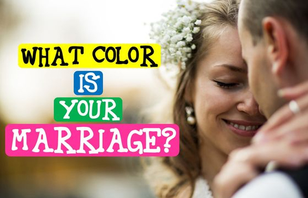 Τι Χρώμα έχει ο Γάμος σας; Κάντε το ΤΕΣΤ...!