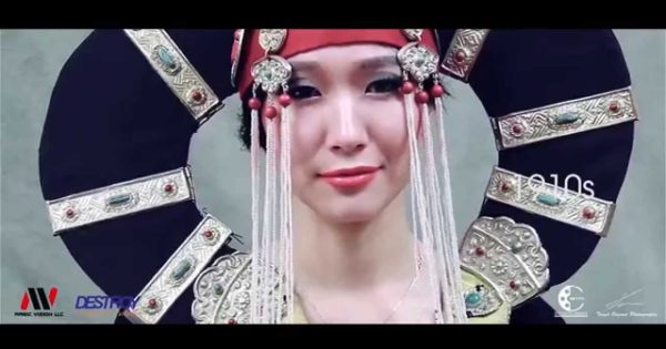 100 χρόνια Γυναικείας Ομορφιάς στη Μογγολία, σε 1,5 λεπτό!