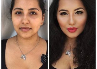 Γυναίκες πριν και μετά το μακιγιάζ...