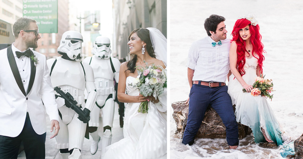 Φωτογραφίες γάμων αληθινών geeks