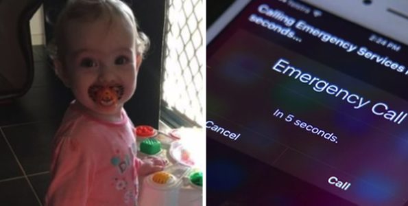 Το μωρό τους σώθηκε τελευταία στιγμή χάρη στη Siri