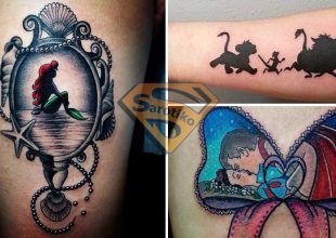 Tattoo για γυναίκες που αγαπάνε τα παραμύθια της Disney