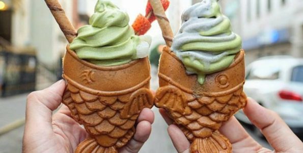 Το παγωτό-"ψαράκι" έρχεται (φυσικά) από την Ιαπωνία