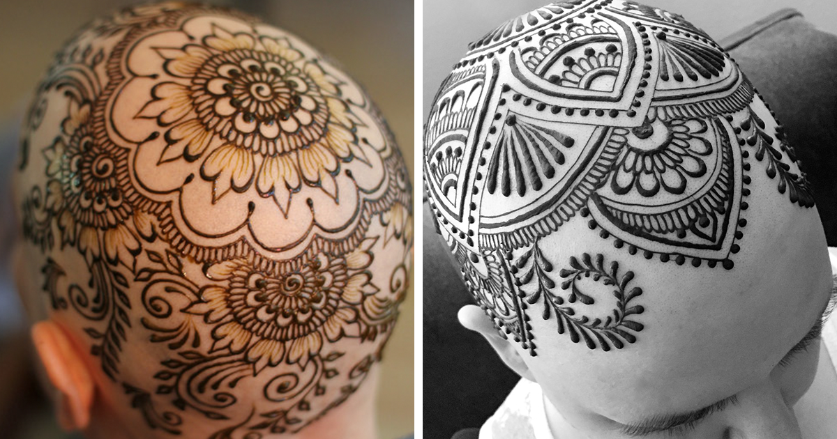 Καλλιτέχνης η οποία έχασε τον πατριό της από τον καρκίνο, κάνει τώρα δωρεάν τατουάζ χέννας σε καρκινοπαθείς!