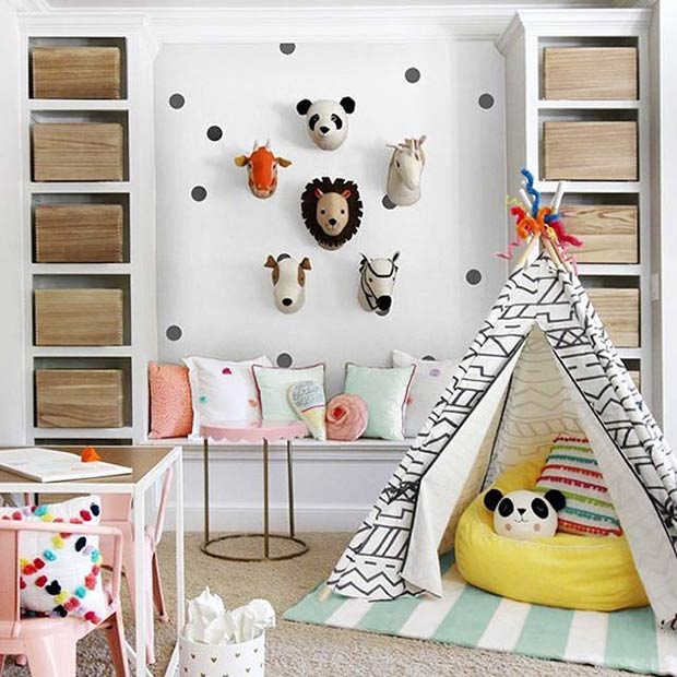 17 Υπέροχες Ιδέες Διακόσμησης για το Παιδικό Δωμάτιο!!