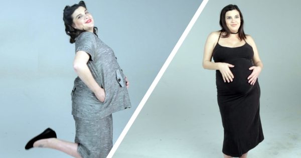 100 Χρόνια Γυναικείας Μόδας σε Ρούχα Εγκυμοσύνης!