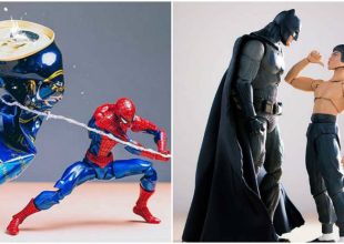 Ένας Ιάπωνες έδωσε "ζωή" σε φιγούρες του Batman, του Spiderman και πολλών άλλων!