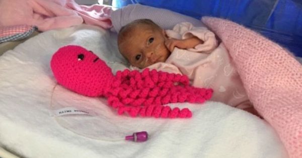 Πλεκτά χταποδάκια σώζουν τις ζωές πρόωρων μωρών στα νοσοκομεία