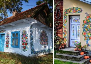 Στην Πολωνία υπάρχει ένα χωριουδάκι που ΤΑ ΠΑΝΤΑ καλύπτονται με ζωγραφιές!