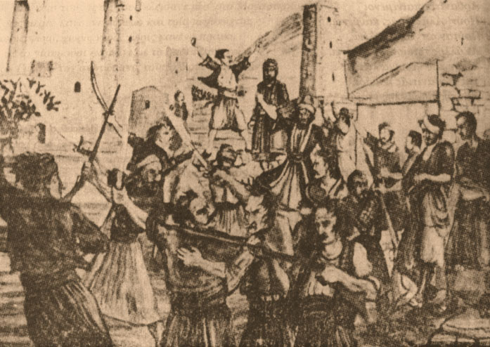 17 Μαρτίου 1821: Οι Μανιάτες υψώνουν τη σημαία της Επανάστασης στην Αρεόπολη
