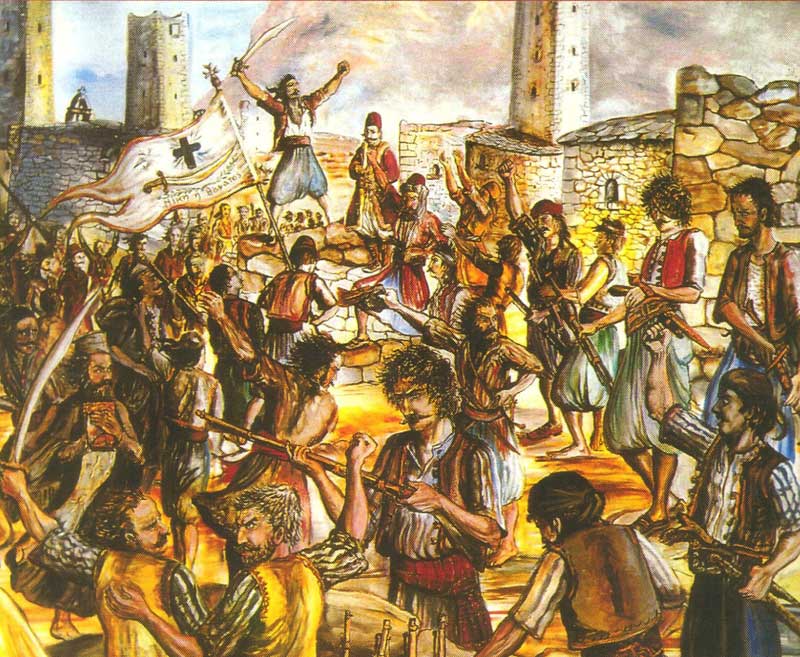 17 Μαρτίου 1821: Οι Μανιάτες υψώνουν τη σημαία της Επανάστασης στην Αρεόπολη