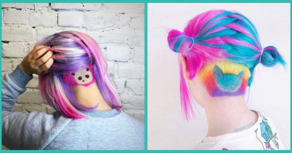 Ρωσίδα hairstylist Δημιουργεί Πολύχρωμα Μαλλιά για Φιλόζωους!
