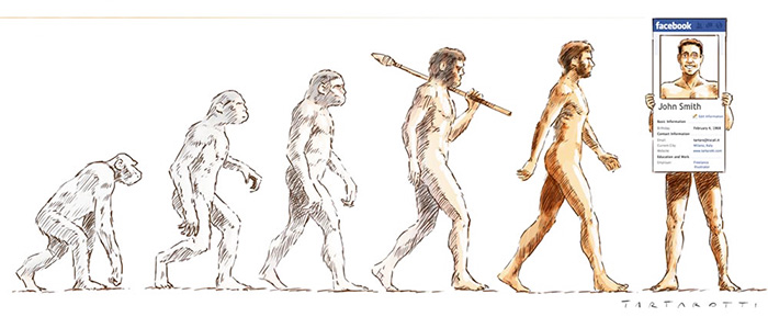 20 Σκίτσα που Σατυρίζουν την Ανθρώπινη Εξέλιξη